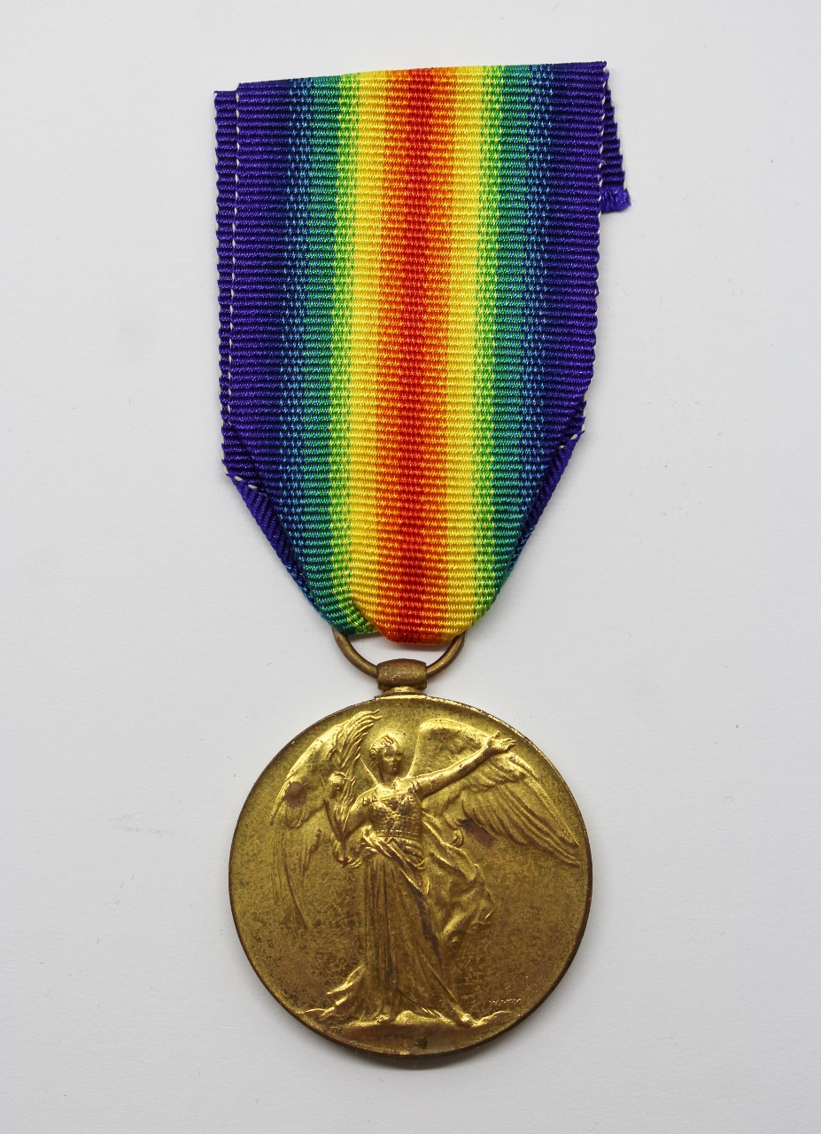 WW1 Victory Medal - Dvr. E. Skelton, Army Service Corps