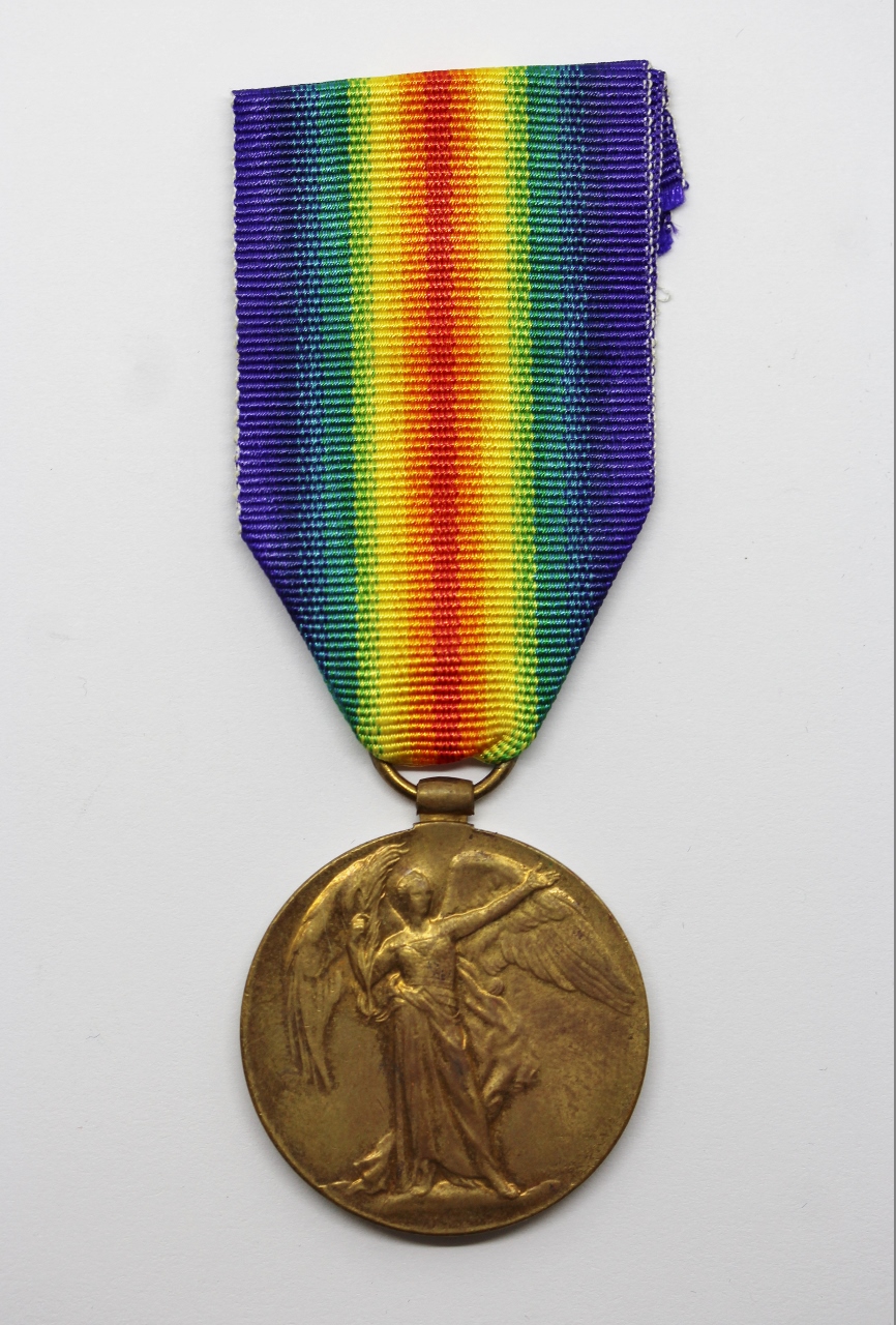 WW1 Victory Medal - B. Irons, Act. E.R.A.4., Royal Navy