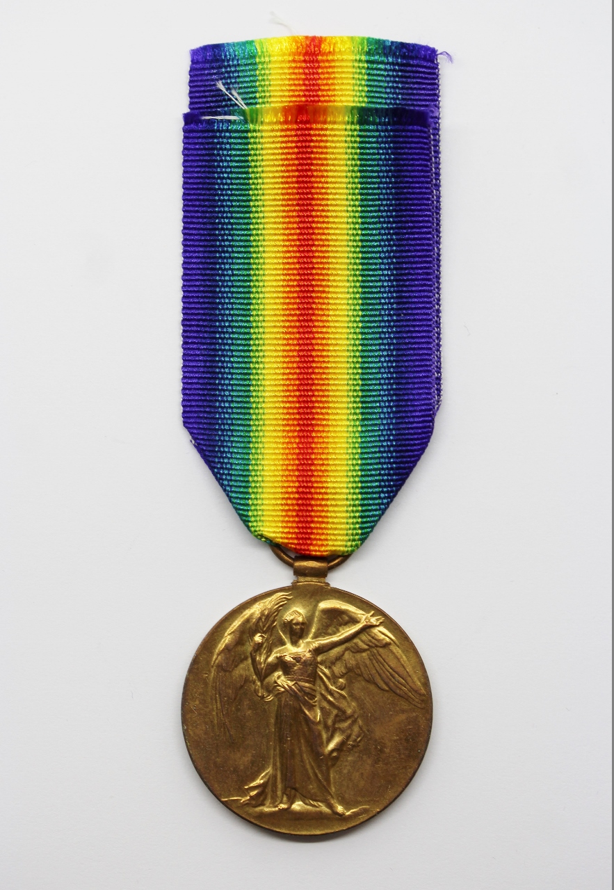 WW1 Victory Medal - Sjt. H.E. Ferguson, King's Own Scottish Borderers