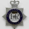 Metropolitan Police Senior Officer's Enamelled Cap Badge - Queen's Crown