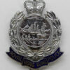 Royal Hong Kong Police Enamelled Cap Badge- Queen's Crown