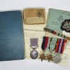 WW2 Distinguished Flying Medal (Immediate Award) Group with Log Book & Documents – Sgt. (Air Gunner) L.R. Wright, No.156 (Pathfinder) Sqdn. Royal Air Force Volunteer Reserve