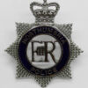 Northumbria Police Senior Officer's Enamelled Cap Badge - Queen's Crown