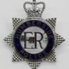 Humberside Police Senior Officer's Enamelled Cap Badge - Queen's Crown