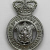 East Riding of Yorkshire Constabulary Cap Badge - Queen's Crown