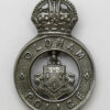 Oldham Borough Police Cap Badge - King's Crown