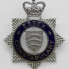 Essex Constabulary Senior Officer's Enamelled Cap Badge - Queen's Crown