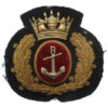 Merchant Navy Officer's Bullion Cap Badge