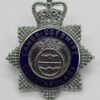 Cambridgeshire Constabulary Senior Officer's Enamelled Cap Badge - Queen's Crown