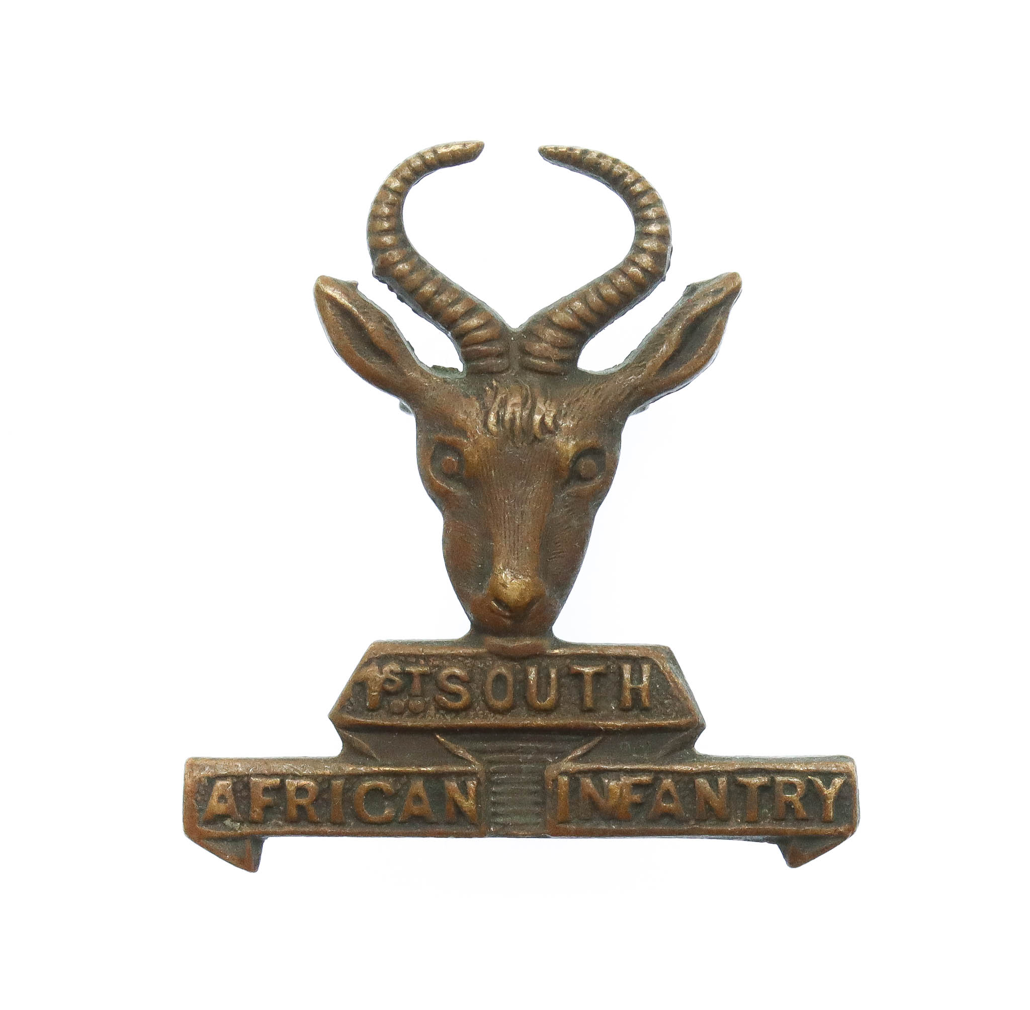WWI Ist South African Infantry Collar Badge