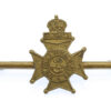 King's Royal Rifle Corps (K.R.R.C.) Sweetheart Brooch - King's Crown