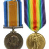 WW1 British War & Victory Medal Pair - Pnr. A.E.T. Jarvis, Royal Engineers