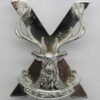 Highland Brigade Anodised (Staybrite) Cap Badge