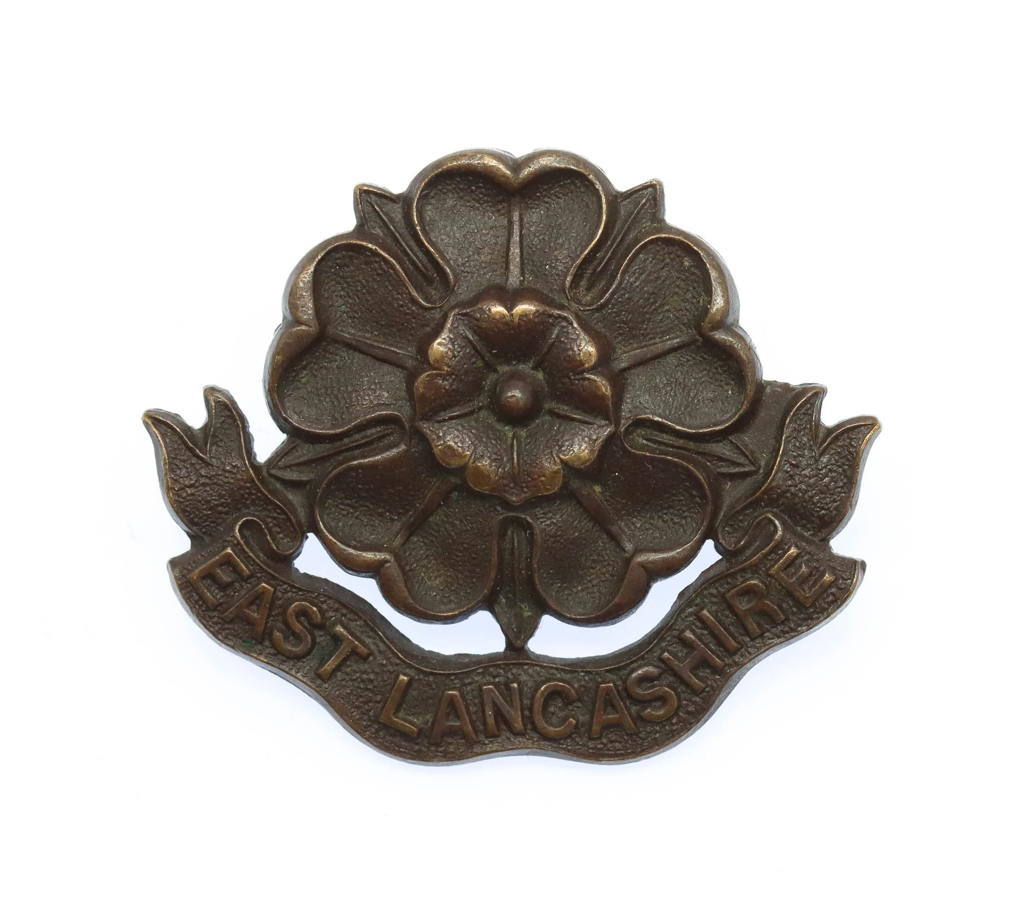 East Lancashire Regiment Officer's Service Dress Collar Badge