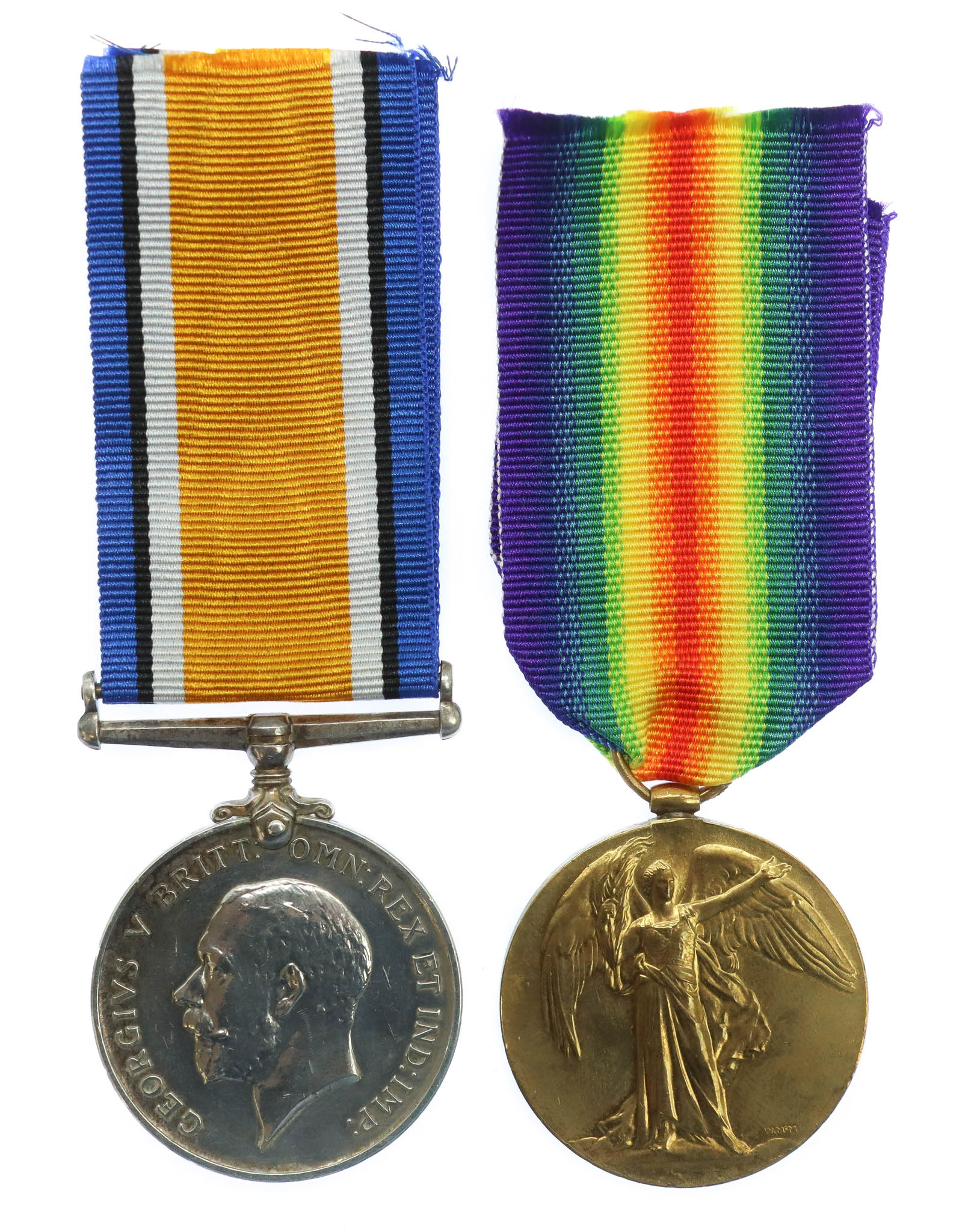 WW1 British War & Victory Medal Pair - Pte. G. Waite, Royal Berkshire Regiment