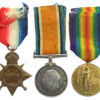 WW1 1914-15 Star Medal Trio - C. Monkley, A.B., Royal Navy