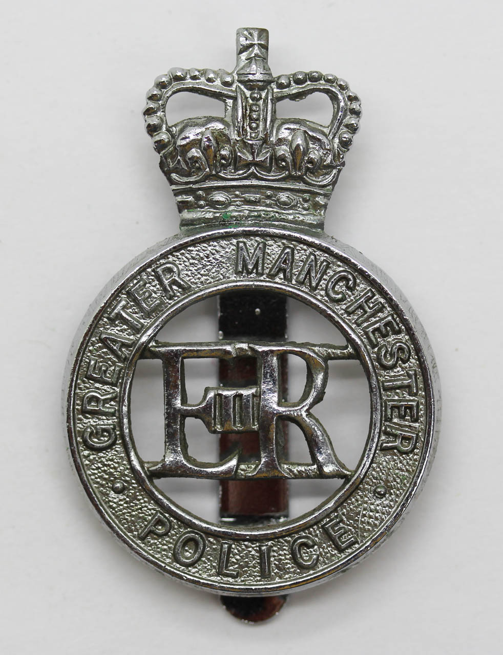 Greater Manchester Police Cap Badge - Queen's Crown