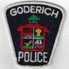 Canadian Goderich Police Cloth Patch