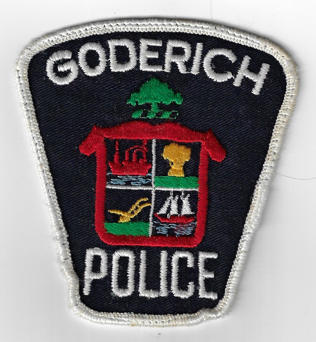 Canadian Goderich Police Cloth Patch