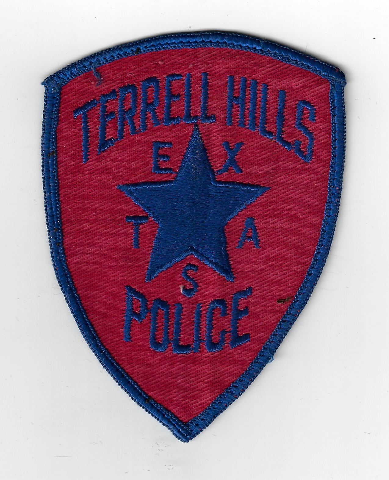 United States Terrell Hills Texas Police Cloth Patch