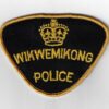 Canadian Wikwemikong Police Cloth Patch