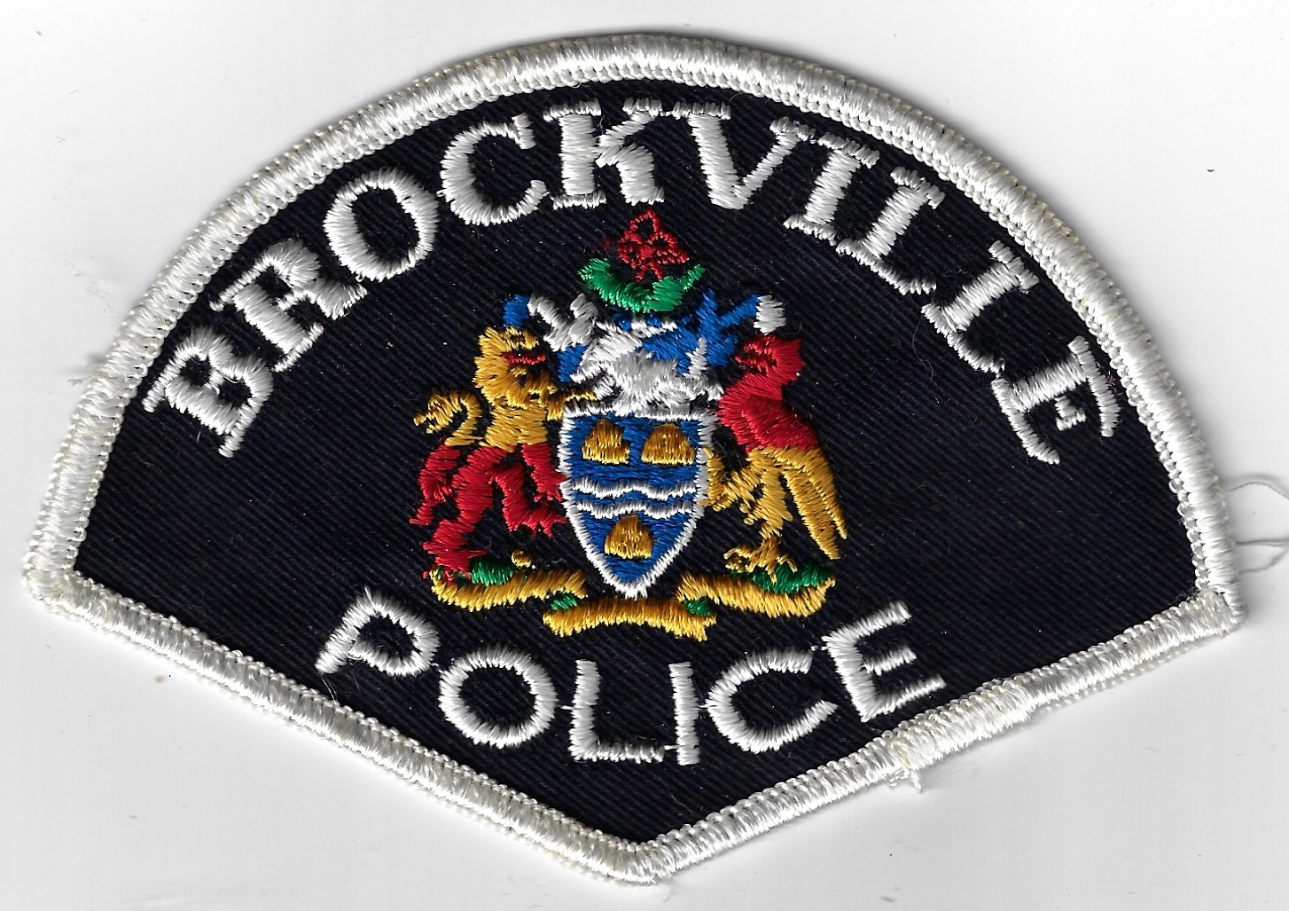 Canadian Brockville Police Cloth Patch