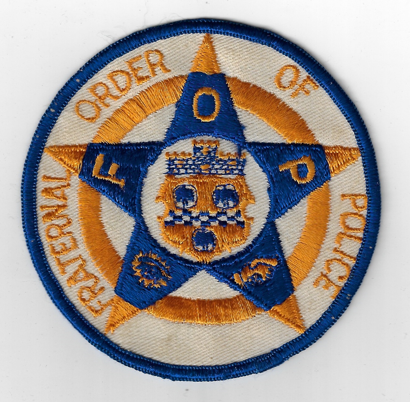 United States Fraternal Order of Police Cloth Patch