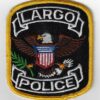 United States Largo Police Cloth Patch