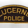 Canadian Lucerne Police Cloth Patch