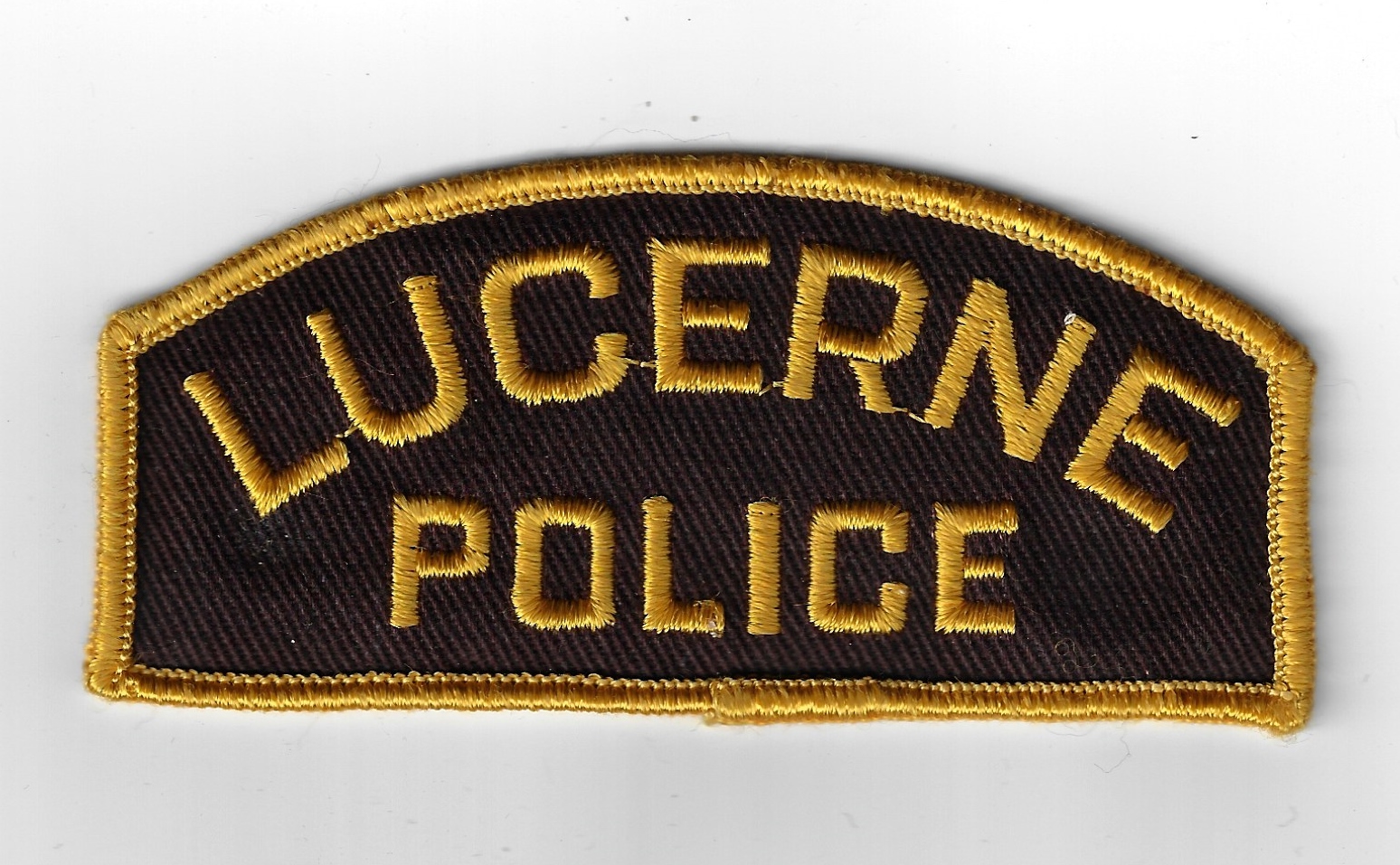 Canadian Lucerne Police Cloth Patch