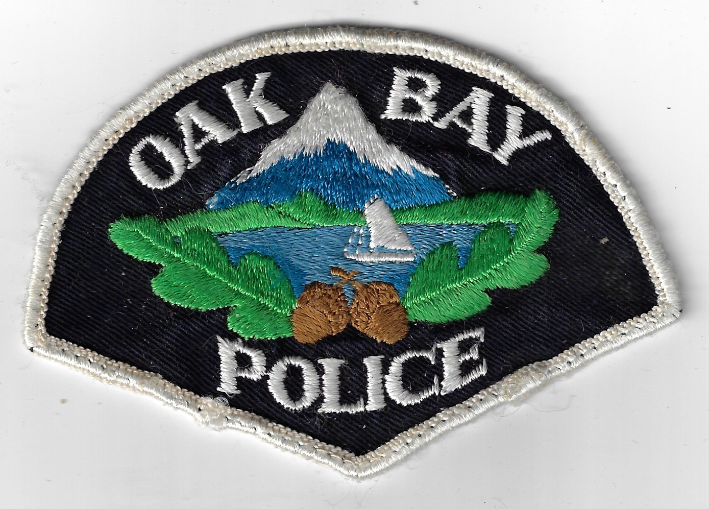 Canadian Oak Bay Police Cloth Patch
