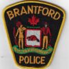 Canadian Brantford Police Cloth Patch