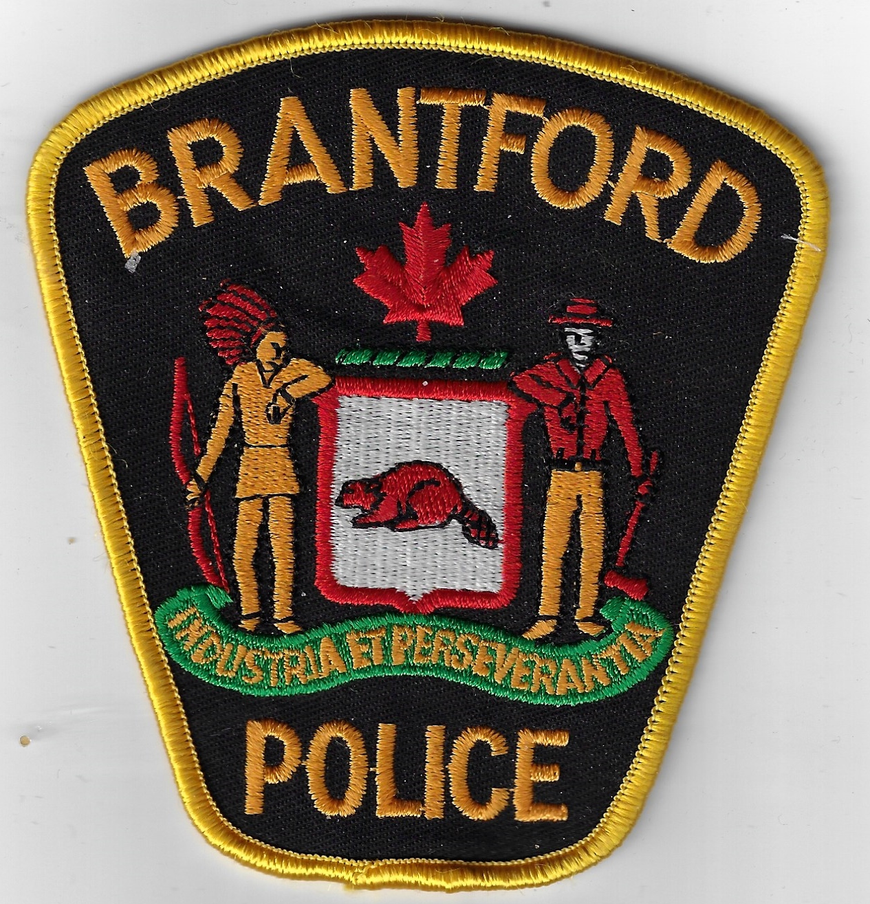 Canadian Brantford Police Cloth Patch