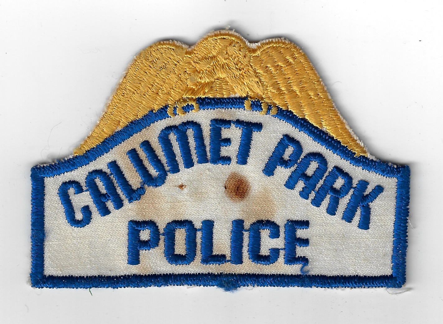 United States Calumet Park Police Cloth Patch