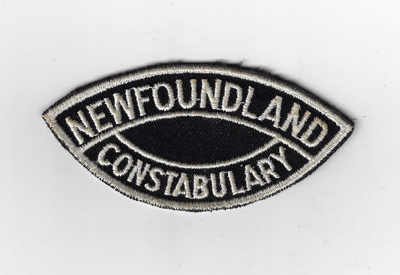 Canadian Newfoundland Constabulary Cloth Patch