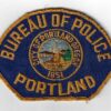 United States Portland Bureau of Police Cloth Patch