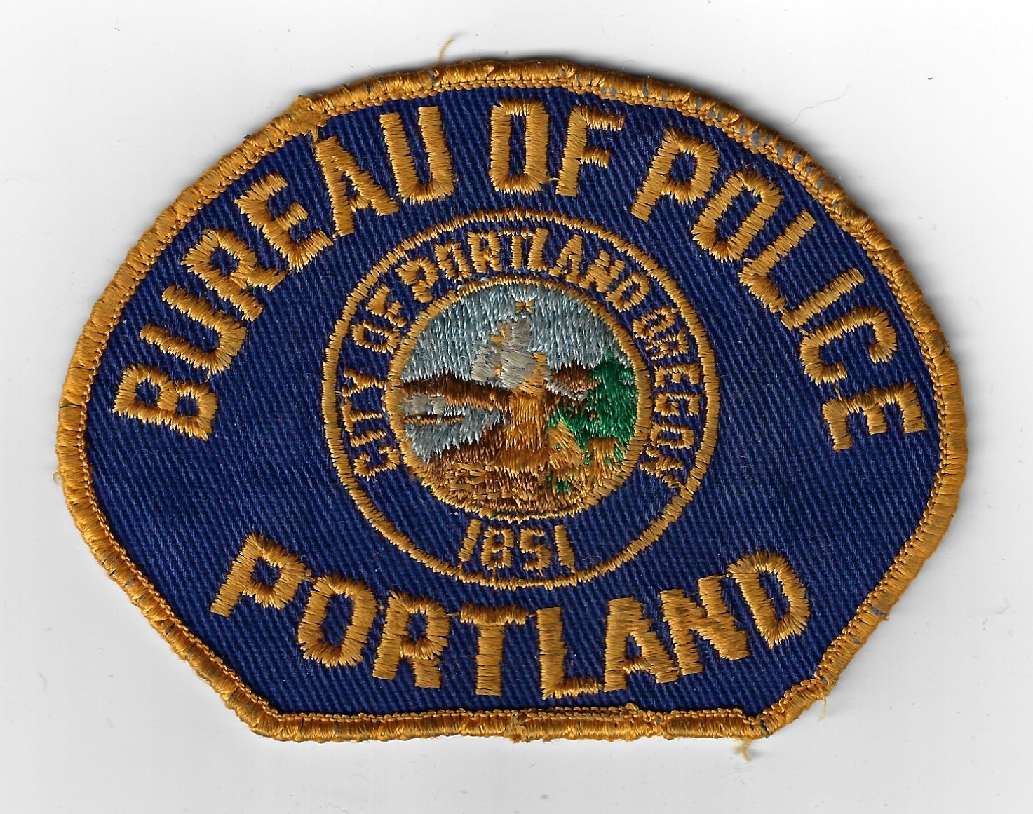 United States Portland Bureau of Police Cloth Patch