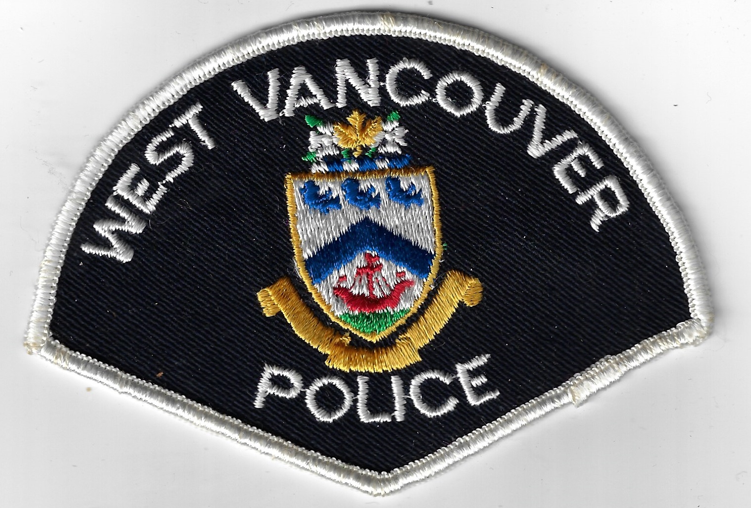 Canadian West Vancouver Police Cloth Patch