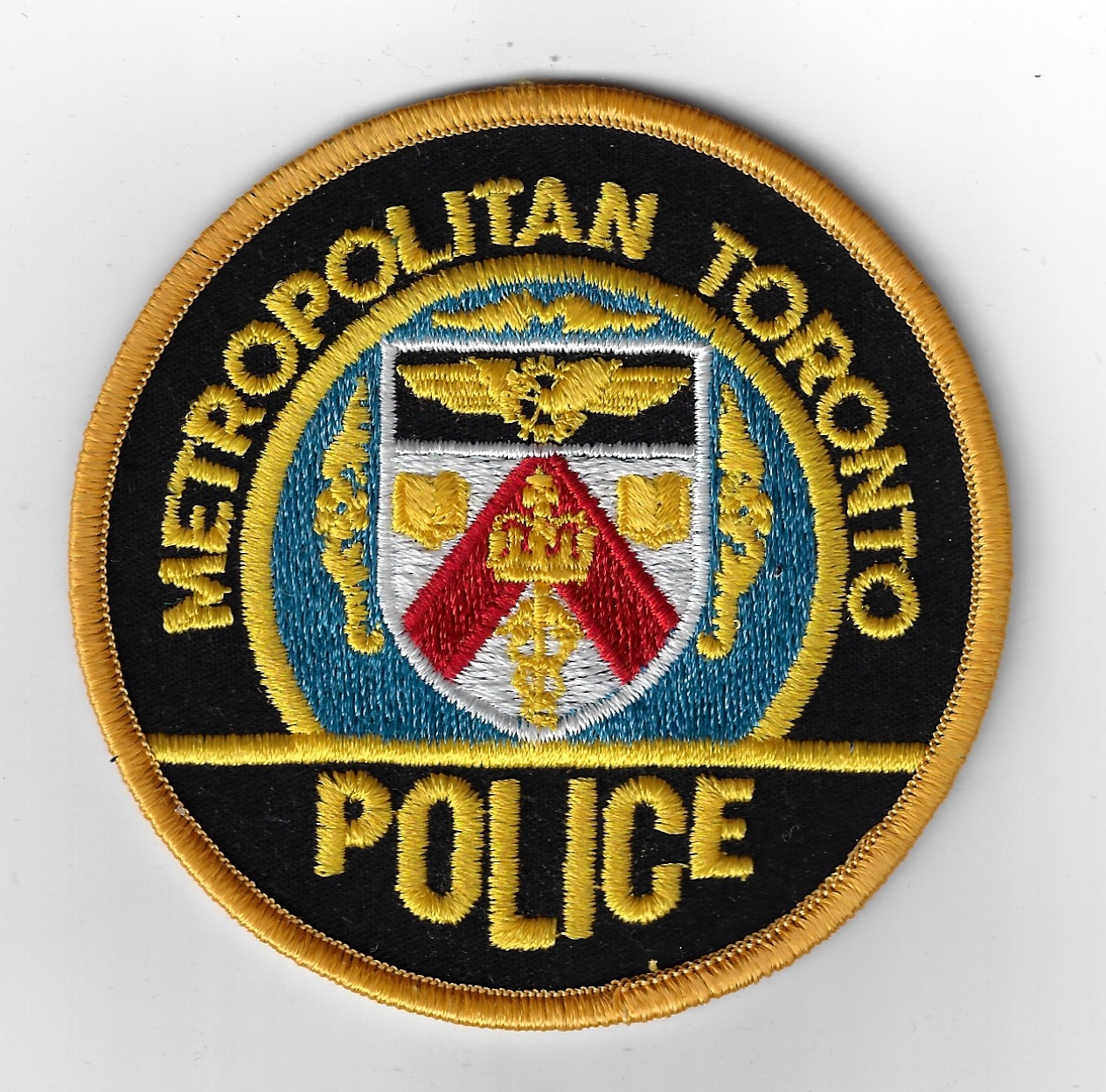 Canadian Toronto Metropolitan Police Cloth Patch