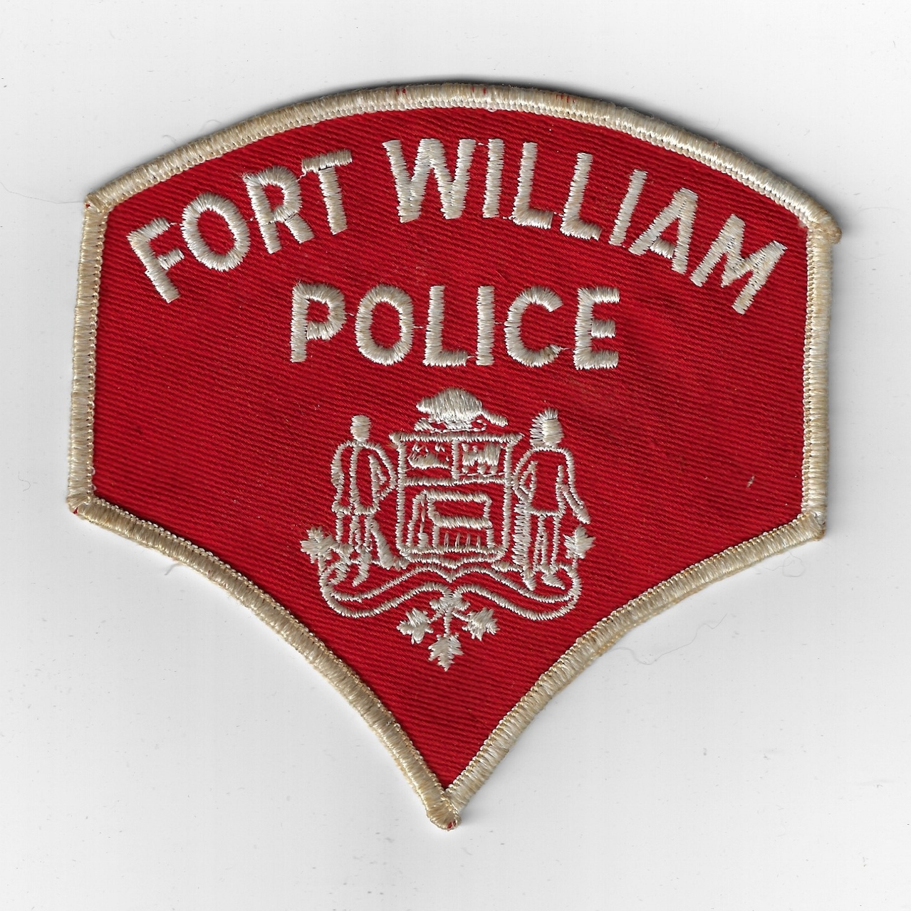 Canadian Fort William Police Cloth Patch
