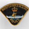 Canadian Whitefish River Reserve Police Cloth Patch