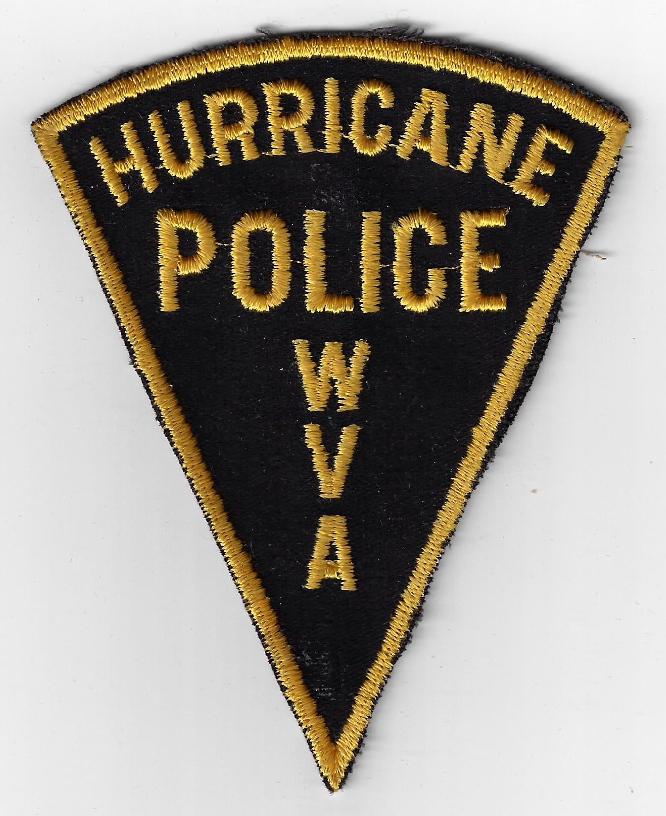 United States Hurricane WV Police Cloth Patch