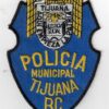 Mexican Policia Municipal Tijuana Cloth Patch