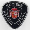 Antigua Policia Local Cloth Patch