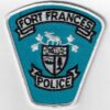 Canadian Fort Frances Police Cloth Patch