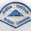 Canadian Justice Institute British Columbia Cloth Patch