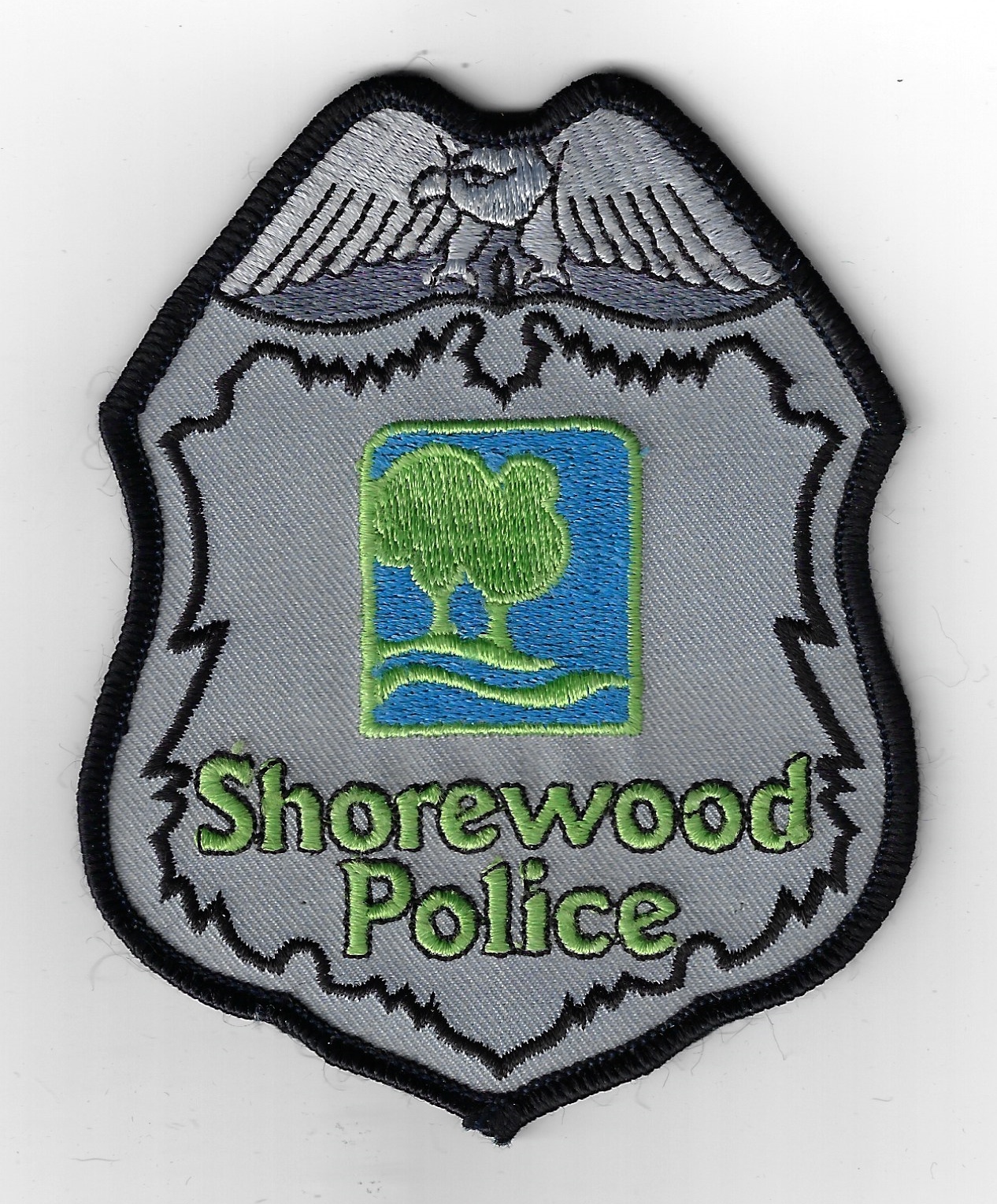 United States Shorewood Police Cloth Patch