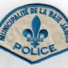 Canadian Quebec Police Municipalite De La Baie James Cloth Patch