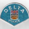 United States Delta Police Cloth Patch