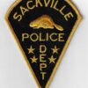 Canadian Sackville Police Department Cloth Patch